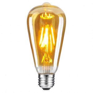 LED Yellow Amber Bulb (4-Watts e27) Pack of 1